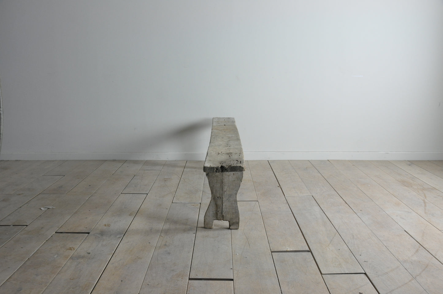 Old French poplar bench