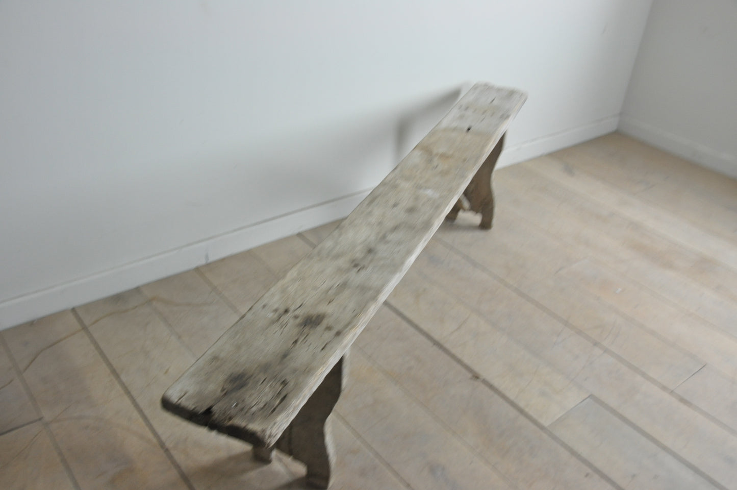 Old French poplar bench