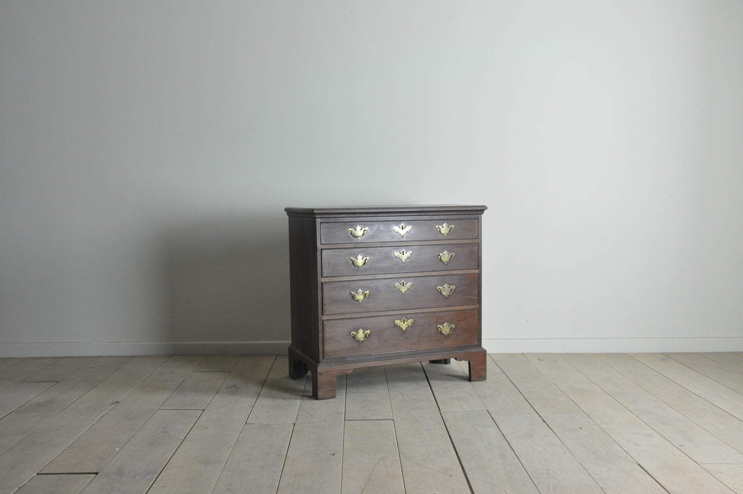 C18th mahogany chest of drawers