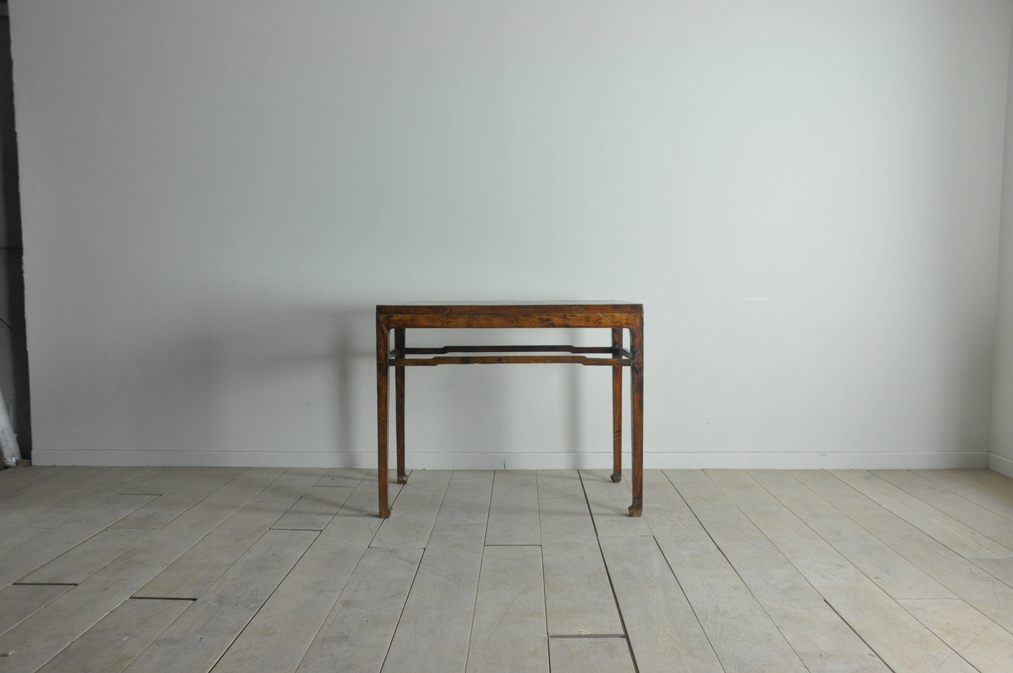 Old Chinese high elm console table