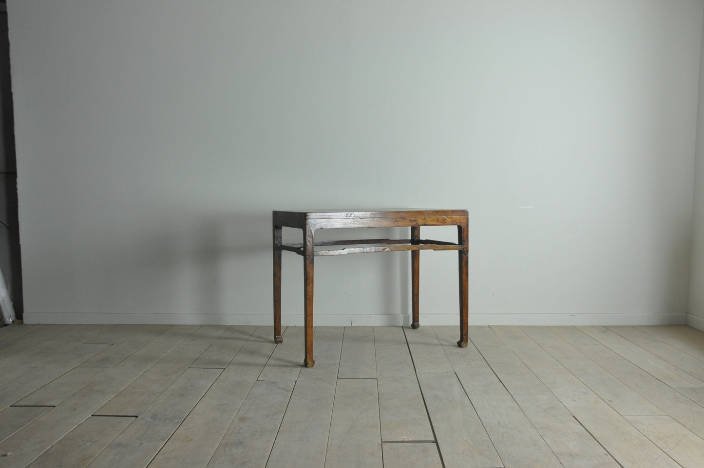 Old Chinese high elm console table