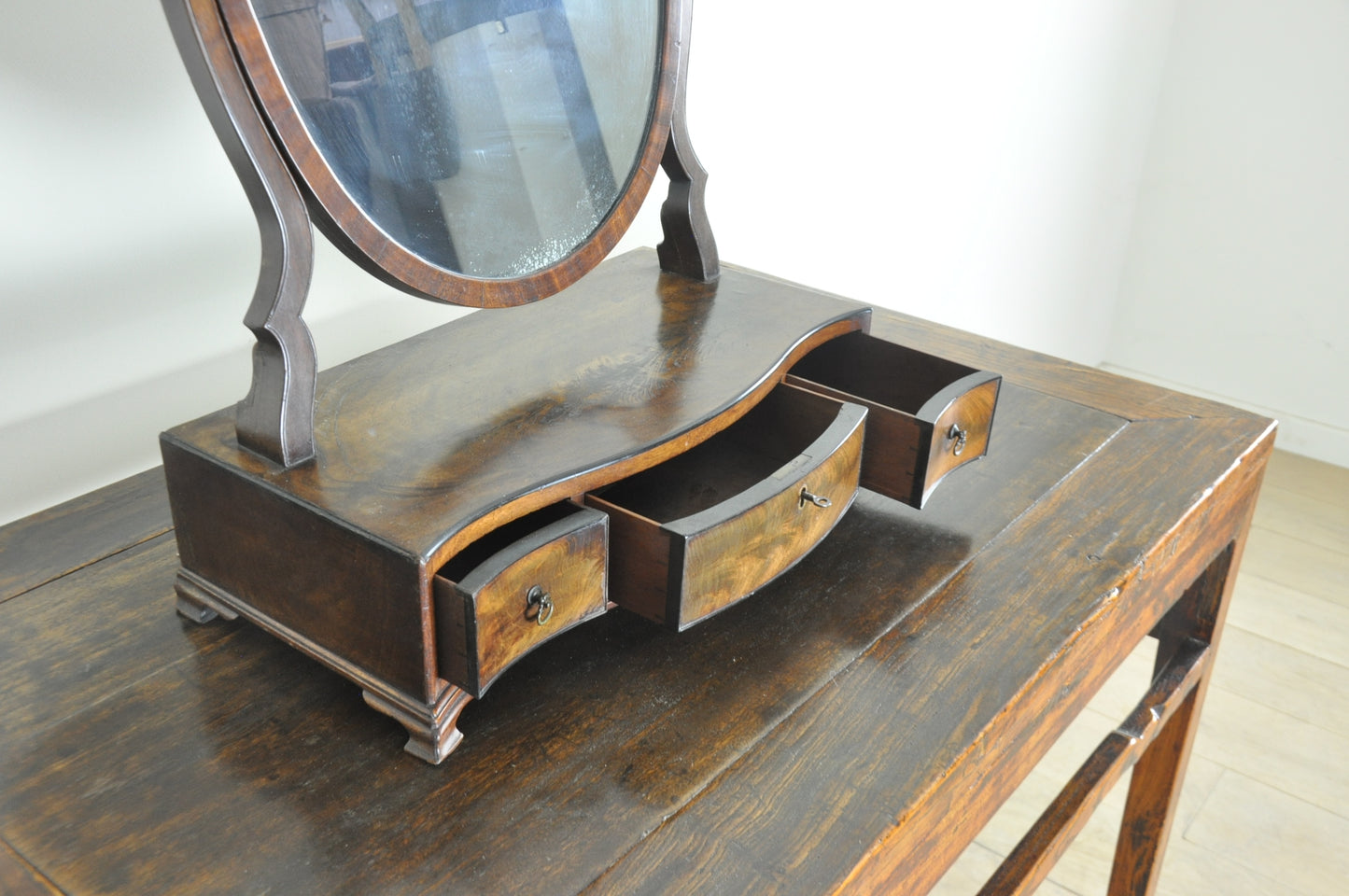 Georgian dressing table mirro