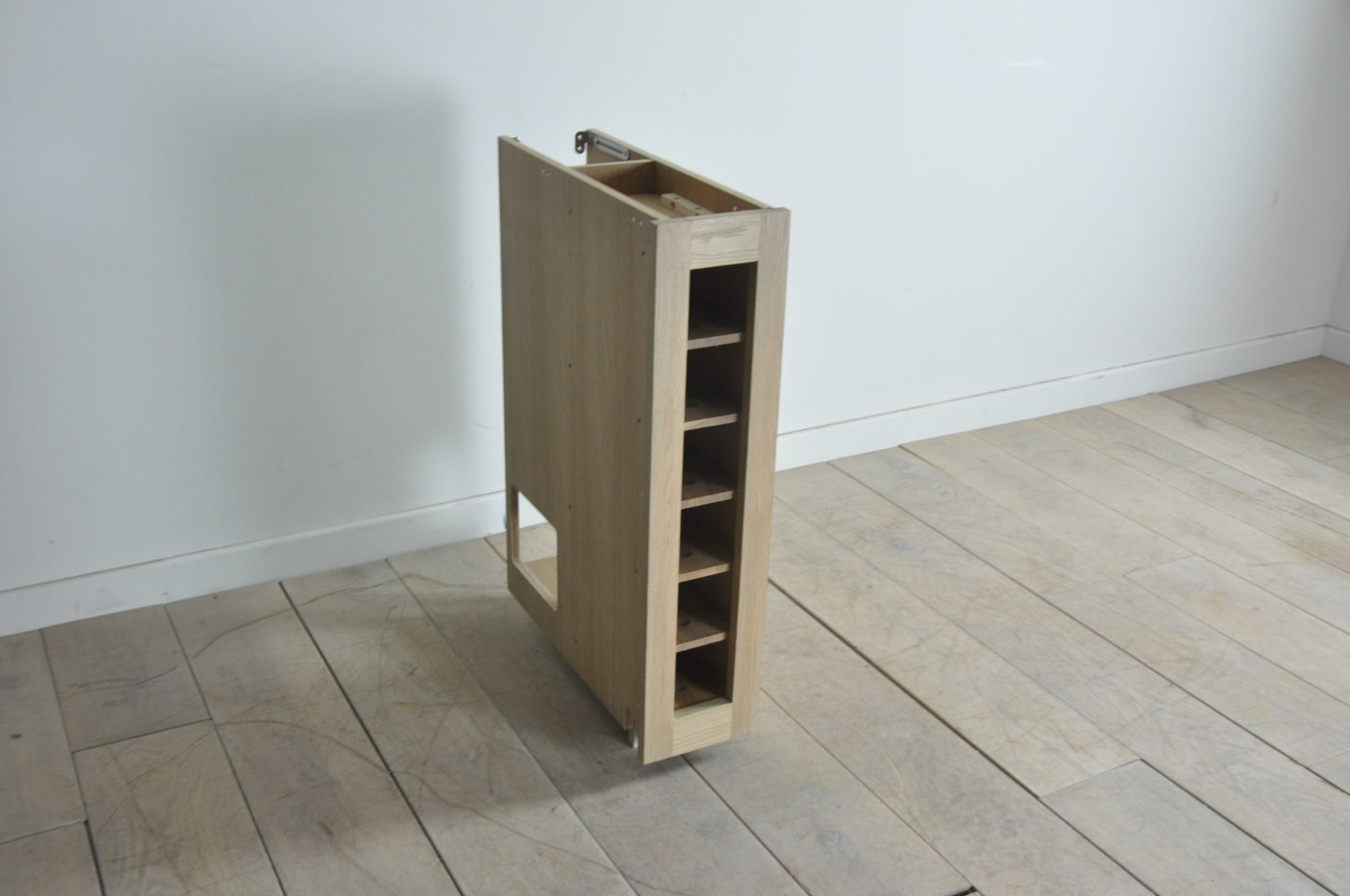Neptune Henley 190 oak single wine cabinet