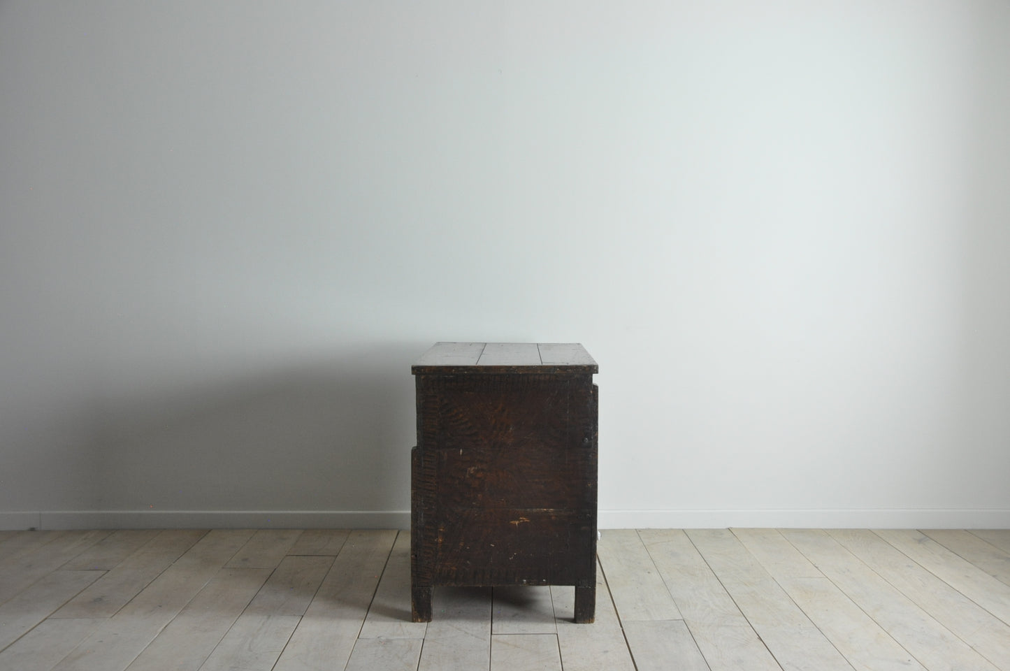 Eastern European pine storage chest